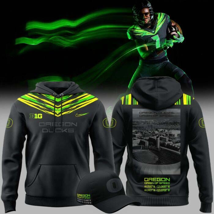 Oregon Ducks Merch Origin Of Speed Hoodie 2026 Gift For Football Fans 1 - Unicasport Oregon Ducks Merch Origin Of Speed Hoodie 2026 Gift For Football Fans