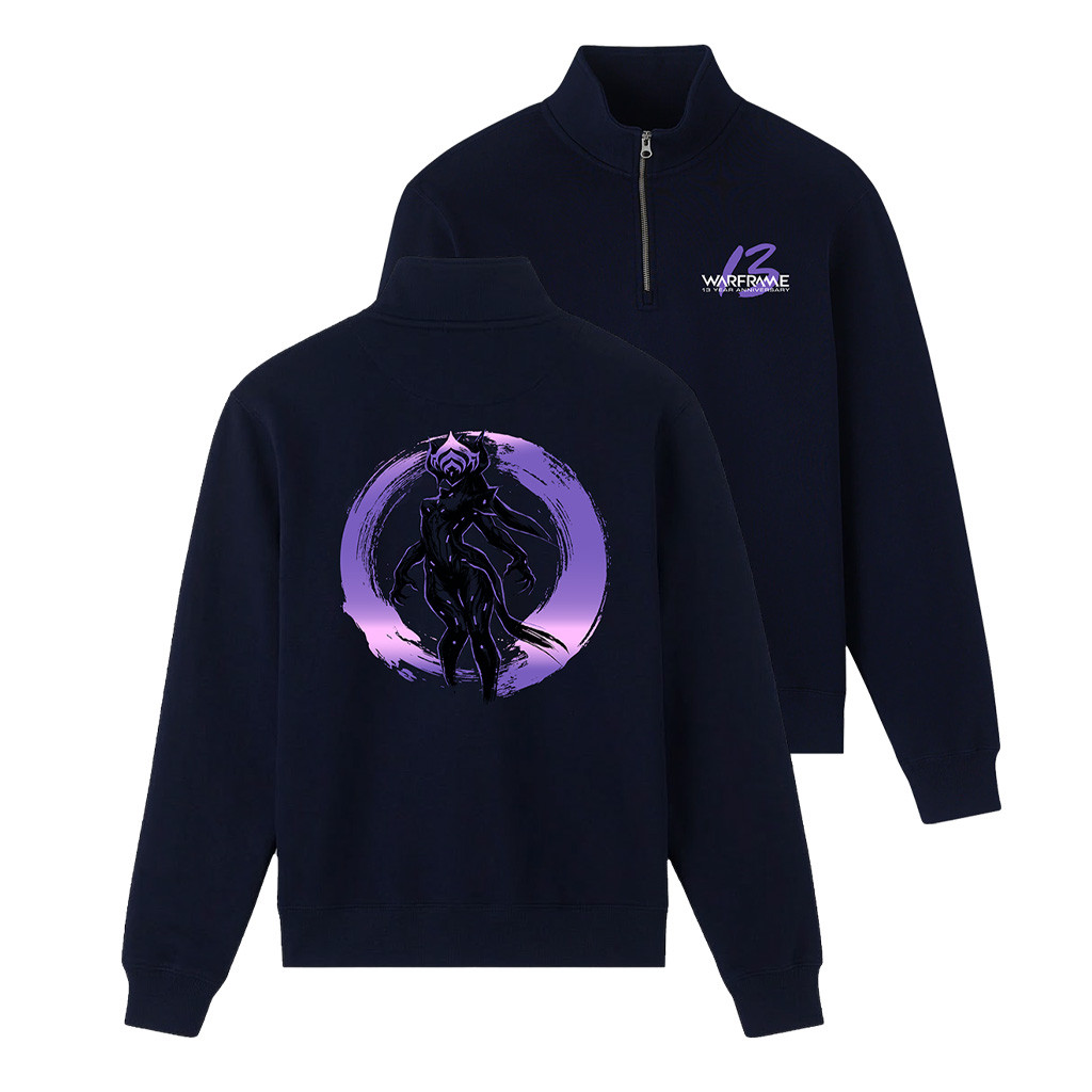 Warframe Merch 13 Year Anniversary Quarter Zip Sweatshirt Great Gift For Gamer Lover 1 - Unicasport Warframe Merch 13 Year Anniversary Quarter Zip Sweatshirt Great Gift For Gamer Lover