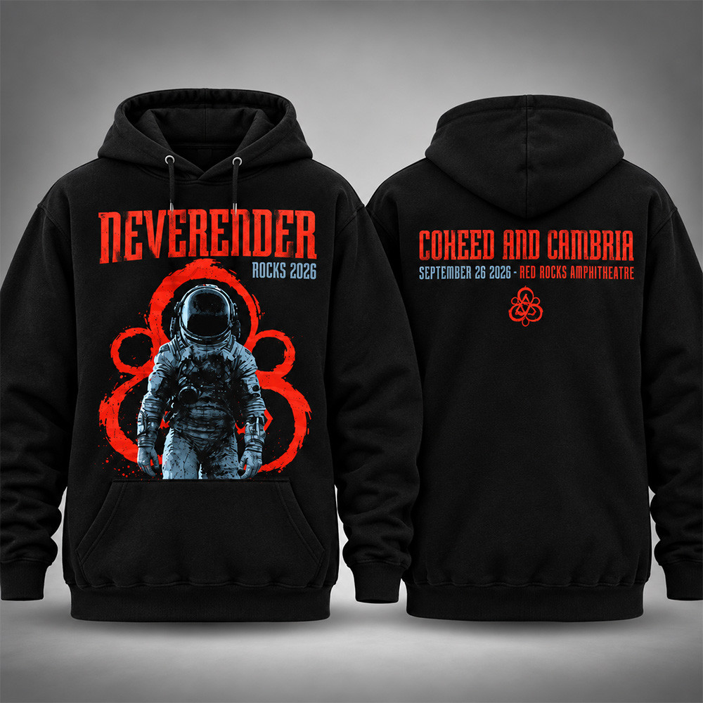 Red Rocks Amphitheatre Merch Coheed And Cambria Concert Hoodie Neverender Rocks Hoodie 1 - Unicasport Red Rocks Amphitheatre Merch Coheed And Cambria Concert Hoodie Neverender Rocks Hoodie