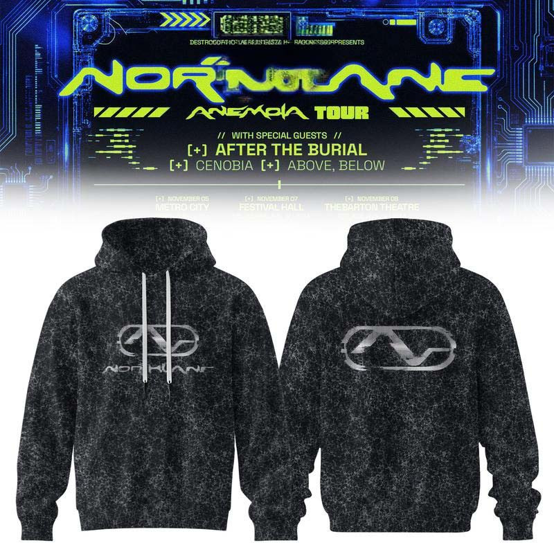 Northlane Merch The Anemoia Tour 2026 Hoodie Best Alternative Metal Music Lover Gift 1 - Unicasport Northlane Merch The Anemoia Tour 2026 Hoodie Best Alternative Metal Music Lover Gift