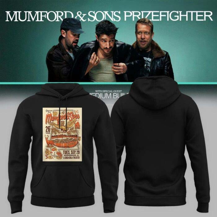 Mumford And Sons Merch Birmingham AL 2026 Black Hoodie Gift For Music Lover 1 - Unicasport Mumford And Sons Merch Birmingham AL 2026 Black Hoodie Gift For Music Lover