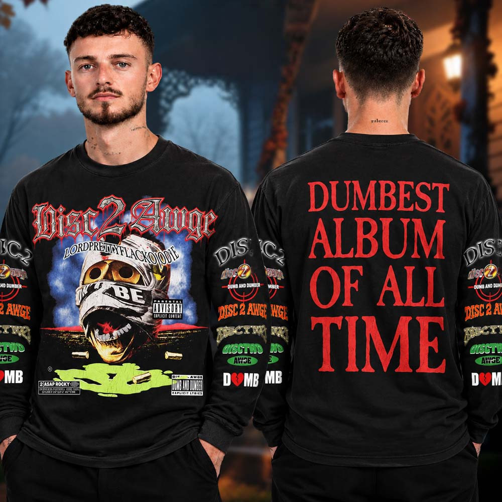 Asap Rocky Merch Dont Be Dumb Collection Dic 2 Long Sleeve Shirt Gift For Hip Hop Lover 1 - Unicasport Asap Rocky Merch Dont Be Dumb Collection Dic 2 Long Sleeve Shirt Gift For Hip Hop Lover