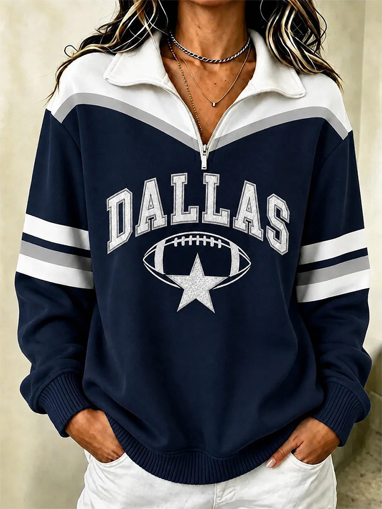 Dallas Cowboys Merch Dallas Zip Sweatshirt Game Day Clothing NFL Shirt Football Fan Gifts 1 - Unicasport Dallas Cowboys Merch Dallas Zip Sweatshirt Game Day Clothing NFL Shirt Football Fan Gifts