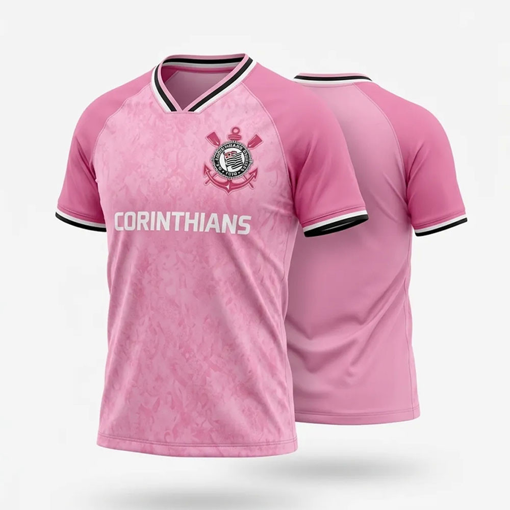 Corinthians Outubro Rosa Jersey Corinthians Soccer Kits Gifts For Soccer Lovers 1 - Unicasport Corinthians Outubro Rosa Jersey Corinthians Soccer Kits Gifts For Soccer Lovers