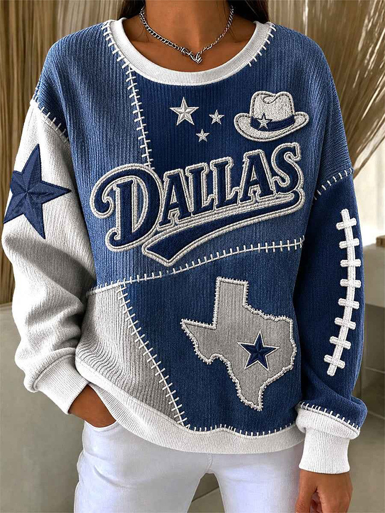 Dallas Cowboys Merch Dallas Sweatshirt NFL Clothing Game Day Apparel Gift For Cowboys Lovers 1 - Unicasport Dallas Cowboys Merch Dallas Sweatshirt NFL Clothing Game Day Apparel Gift For Cowboys Lovers