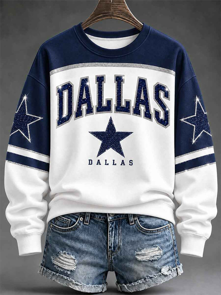 Dallas Cowboys Merch Dallas Sweashirt Game Day Outfit Gift For Cowboys Lovers