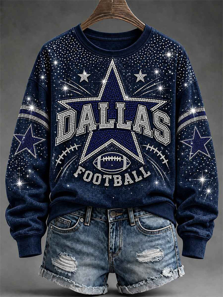 Dallas Cowboys Merch Dallas Football Sweashirt Game Day Clothing Gift For Cowboys Lovers