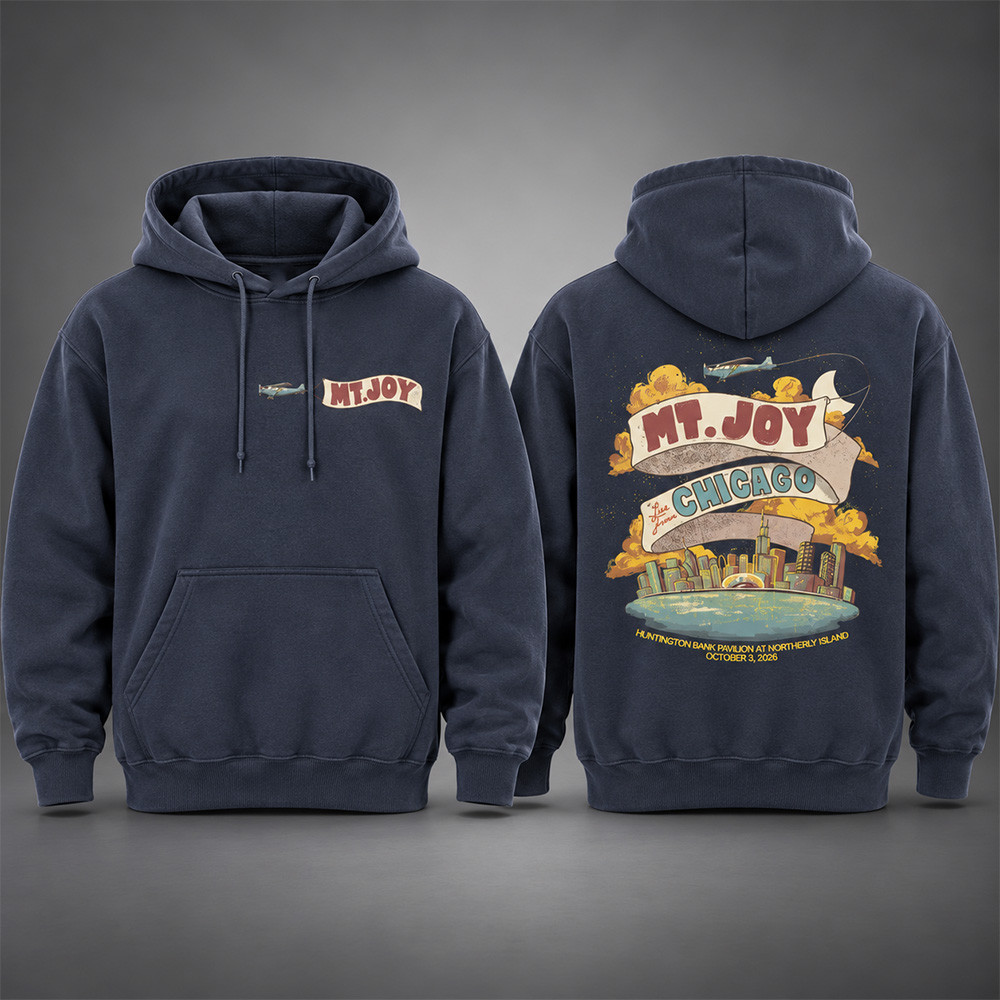 Mt Joy Merch Celebrating 10 Years Chicago Hoodie Mt Joy Concert Attire Rock Lovers Gifts 1 - Unicasport Mt Joy Merch Celebrating 10 Years Chicago Hoodie Mt Joy Concert Attire Rock Lovers Gifts
