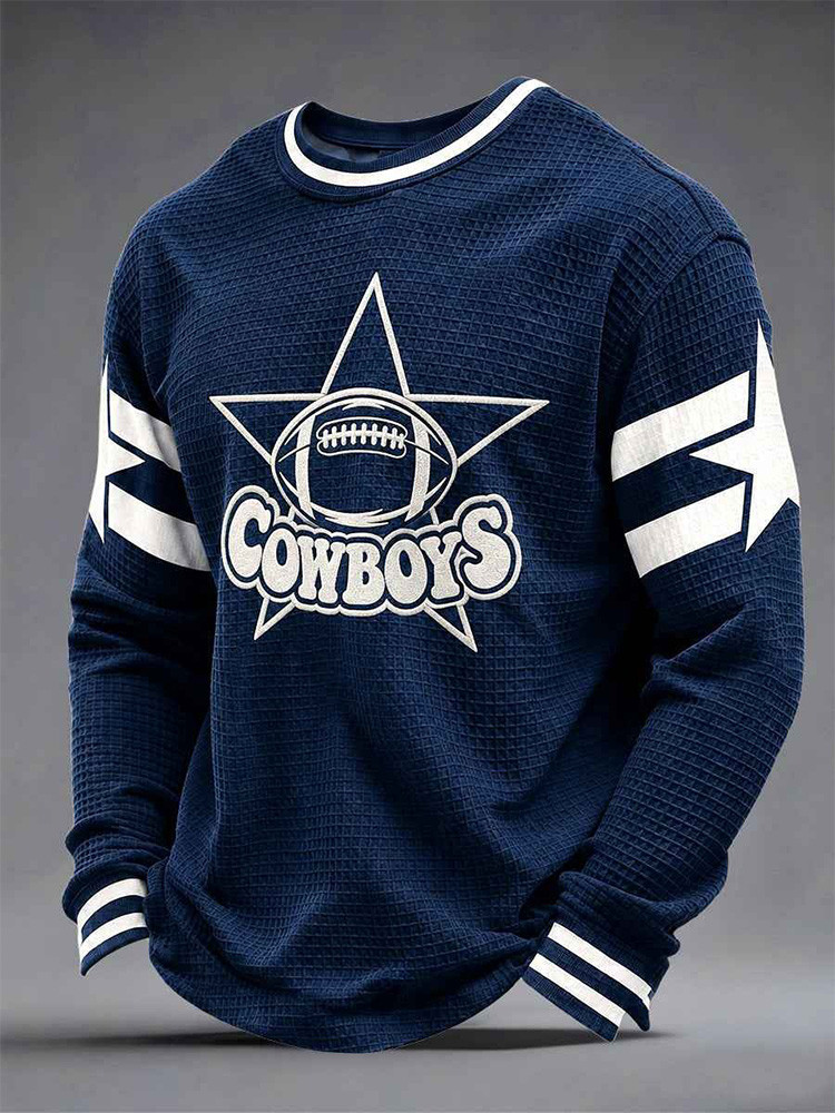 Dallas Cowboys Merch Cowboys Long Sleeves T-Shirt Game Day Apparel NFL Outfit Gifts Idea