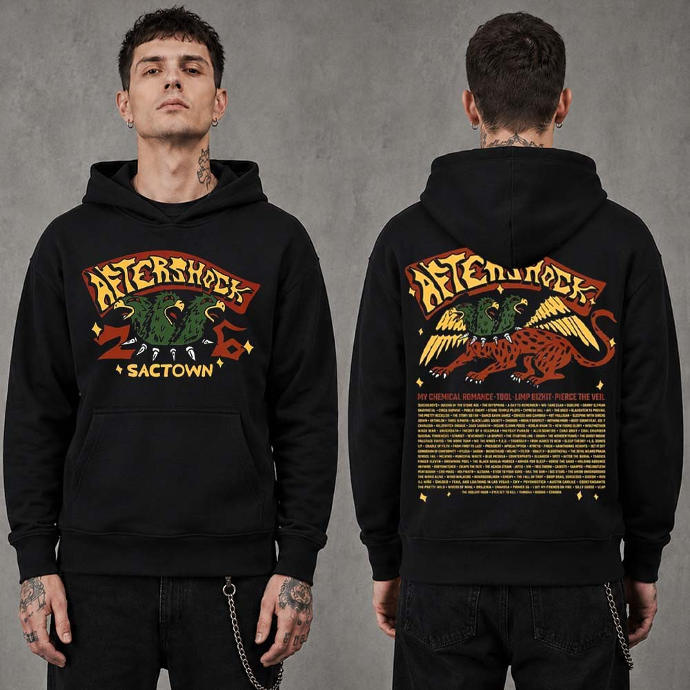 Aftershock Festival 2026 Merch Sacramento CA Griffin Trio Hoodie Gift For Festival Music Lover 1 - Unicasport Aftershock Festival 2026 Merch Sacramento CA Griffin Trio Hoodie Gift For Festival Music Lover