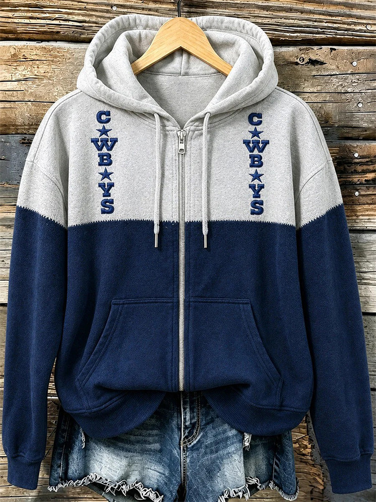 Dallas Cowboys Merch Cowboys Zip Hoodie Game Day Clothing Gift For Cowboys Lovers 1 - Unicasport Dallas Cowboys Merch Cowboys Zip Hoodie Game Day Clothing Gift For Cowboys Lovers