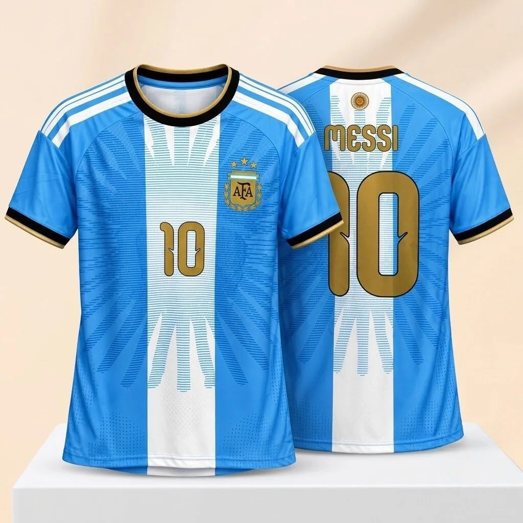 Lionel Messi #10 Argentina Jersey Retirement 2026 Farewell Football Shirt Gifts For Messi Fans 1 - Unicasport Lionel Messi #10 Argentina Jersey Retirement 2026 Farewell Football Shirt Gifts For Messi Fans