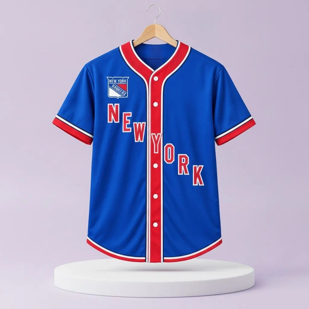 NY Rangers Baseball Jersey 2026 New York Rangers Merch Gift Ideas For Hockey Fans 1 - Unicasport NY Rangers Baseball Jersey 2026 New York Rangers Merch Gift Ideas For Hockey Fans