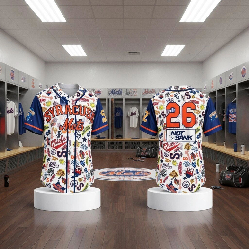 Syracuse Mets Sticker Bomb Jersey 2026 Syracuse Mets Merch Gift Ideas For Baseball Fans 1 - Unicasport Syracuse Mets Sticker Bomb Jersey 2026 Syracuse Mets Merch Gift Ideas For Baseball Fans