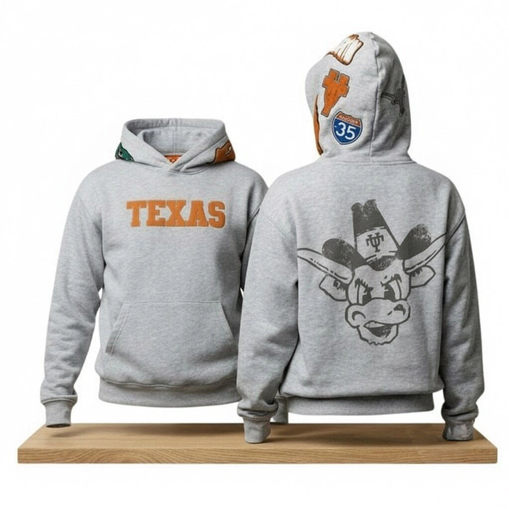 2026 Texas Longhorns Big Bertha Solo Hoodie Texas Longhorns Merch Gift For Football Fans