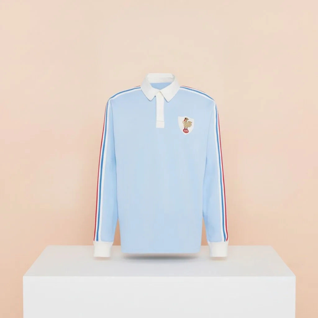 France Rugby 120Th Anniversary Heritage Long Sleeve Polo Shirt Gift For Sports Lovers 1 - Unicasport France Rugby 120Th Anniversary Heritage Long Sleeve Polo Shirt Gift For Sports Lovers