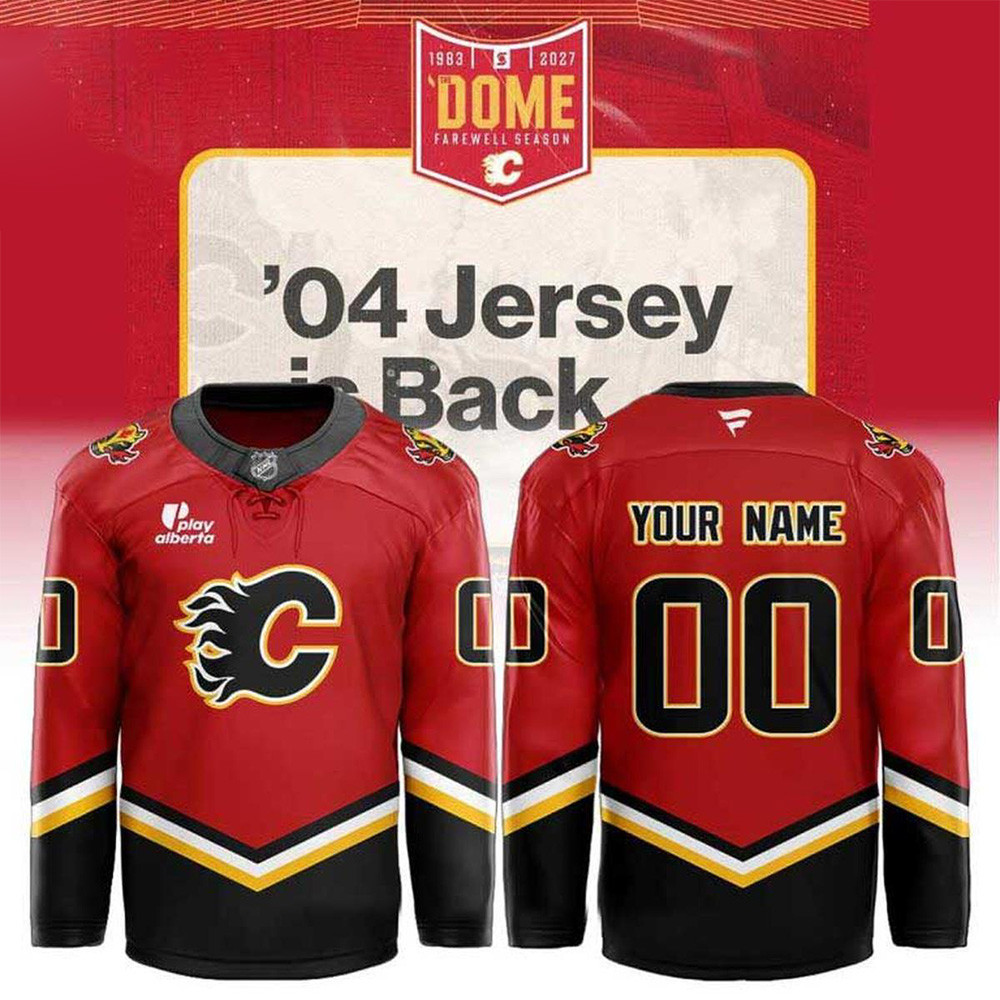 Personalized Calgary Flames Merch Bring Back 2004 Hockey Jersey Retro 04 Calgary Flames Jersey 1 - Unicasport Personalized Calgary Flames Merch Bring Back 2004 Hockey Jersey Retro 04 Calgary Flames Jersey