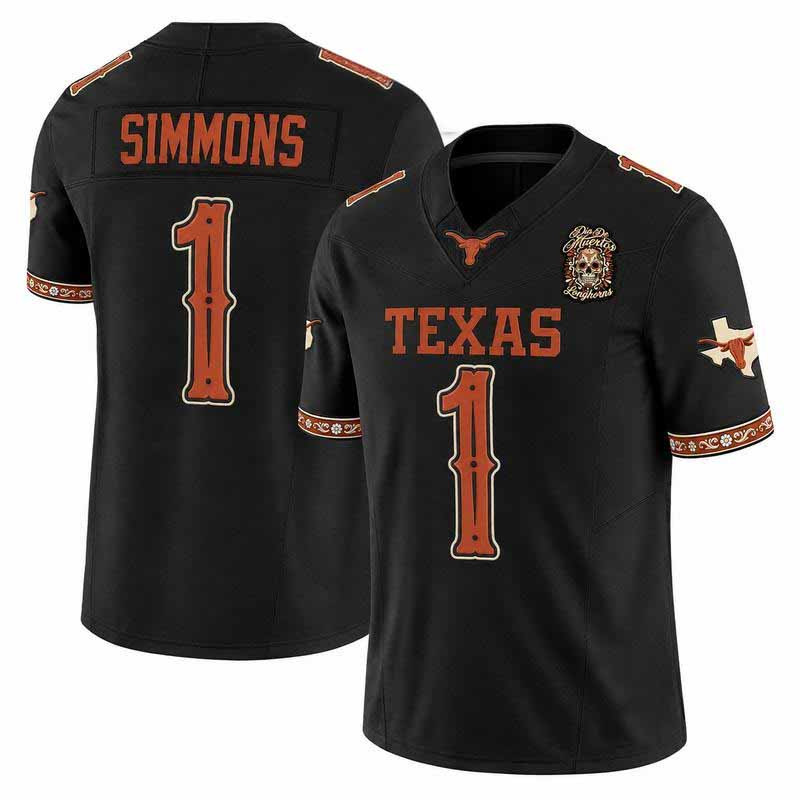 Texas Longhorns Merch x Dia De Los Muertos 2026 Football Jersey Shirt Fans Gear 1 - Unicasport Texas Longhorns Merch x Dia De Los Muertos 2026 Football Jersey Shirt Fans Gear