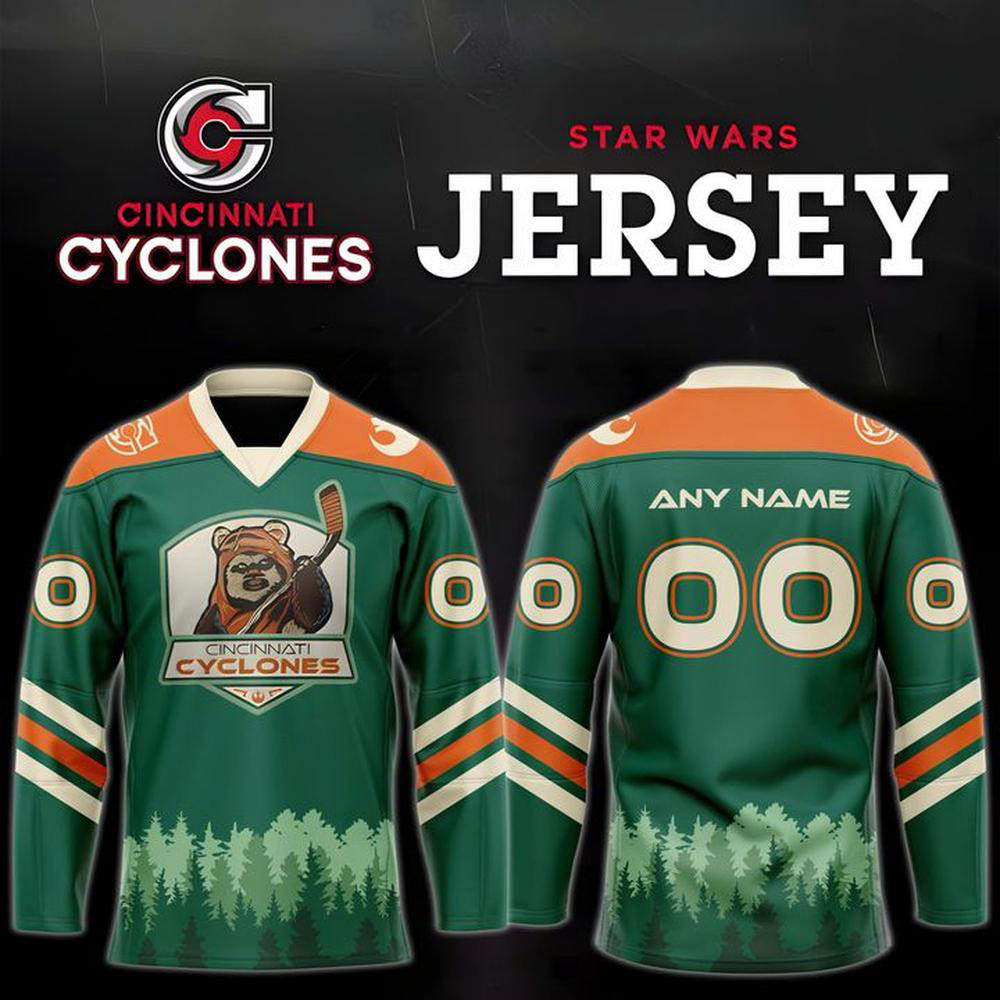 Custom Cincinnati Cyclones Merch X Star Wars Hockey Jersey Cyclones Game Day Apparel 1 - Unicasport Custom Cincinnati Cyclones Merch X Star Wars Hockey Jersey Cyclones Game Day Apparel
