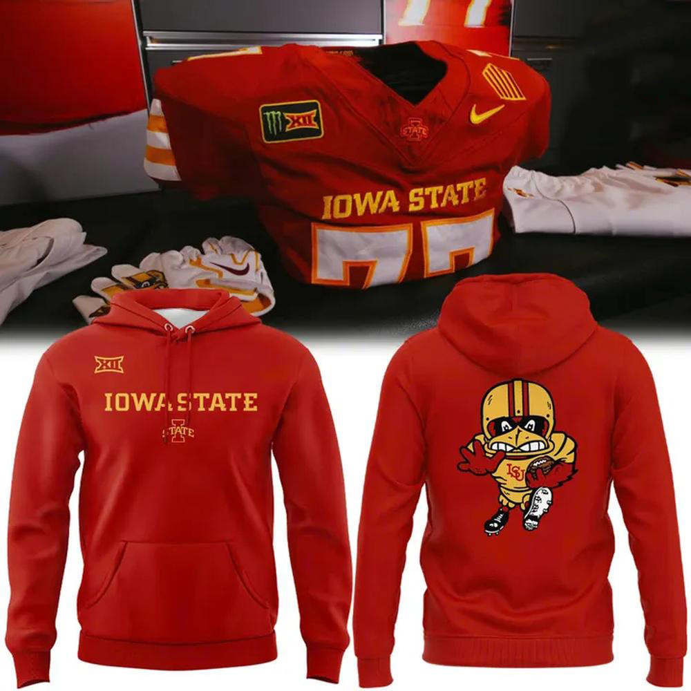 Iowa State Cyclones Merch Week 01 Uniform Red Hoodie NCAA Football Apparel Gift Ideas 1 - Unicasport Iowa State Cyclones Merch Week 01 Uniform Red Hoodie NCAA Football Apparel Gift Ideas