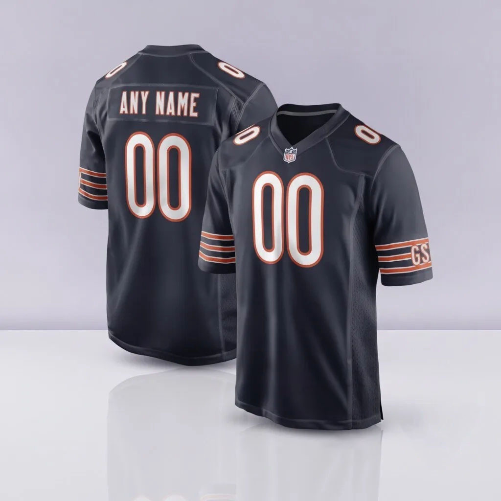Personalized Chicago Bears Game Day Football Jersey Navy Chicago Bears Merch Gift For Fan 1 - Unicasport Personalized Chicago Bears Game Day Football Jersey Navy Chicago Bears Merch Gift For Fan