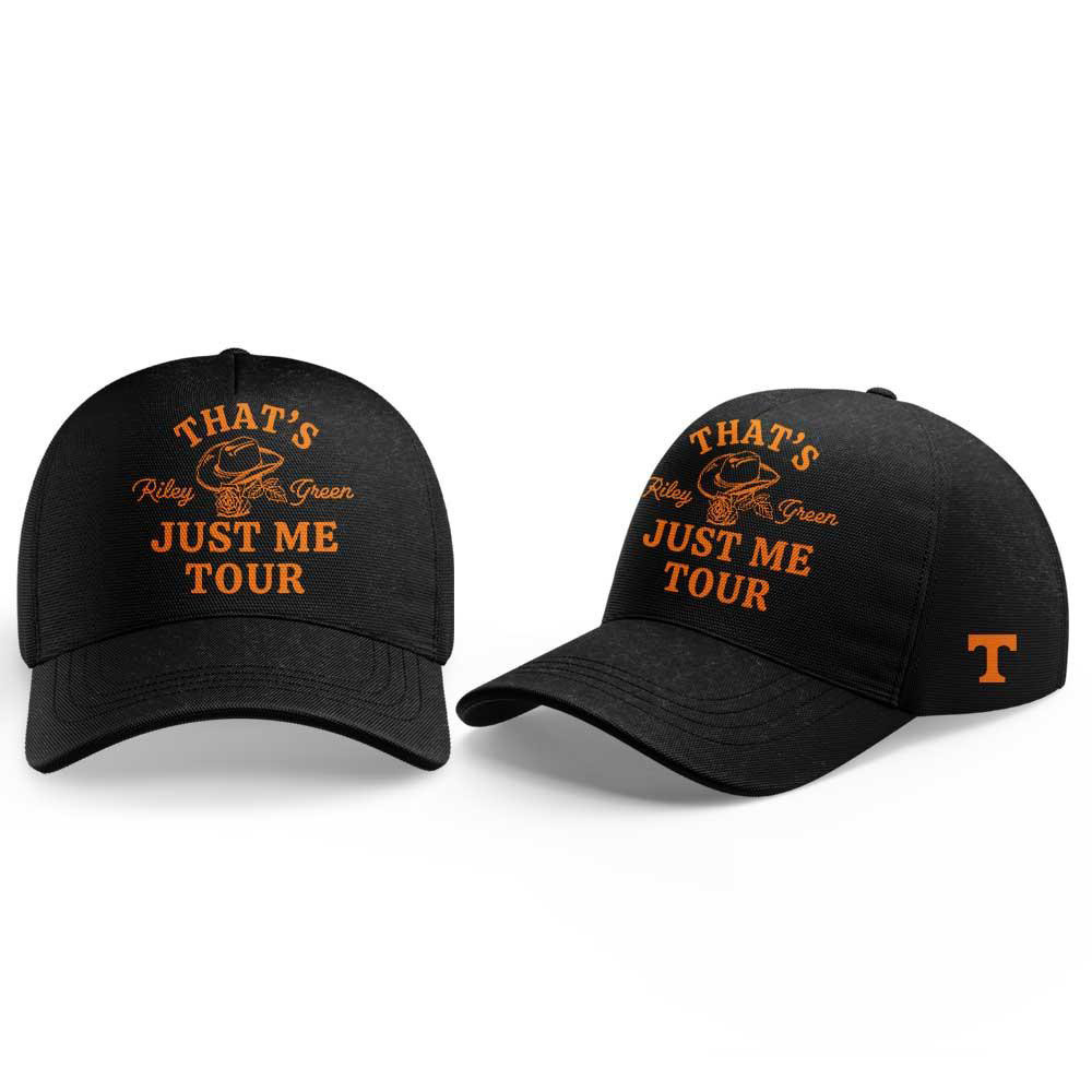 Tennessee Volunteers X Riley Green Merch Thats Just Me Tour Hat Riley Green Cap Gifts Ideas