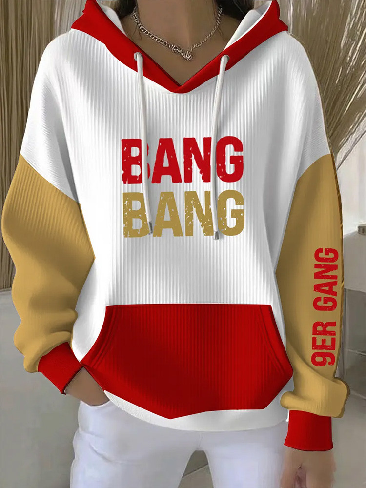 San Francisco 49ers Merch Bang Bang Hoodie NFL Apparel Gift For Francisco Lovers