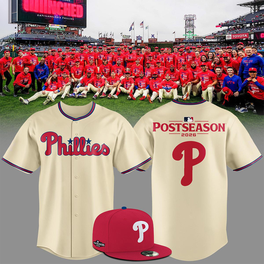 Philadelphia Phillies Merch 2026 Postseason Baseball Jersey Phillies Game Day Apparel Fans Gift 1 - Unicasport Philadelphia Phillies Merch 2026 Postseason Baseball Jersey Phillies Game Day Apparel Fans Gift