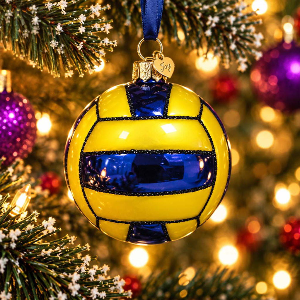 Michigan Wolverines Football Helmet Christmas Ornament Xmas Tree Decor Gifts for Michigan Fans
