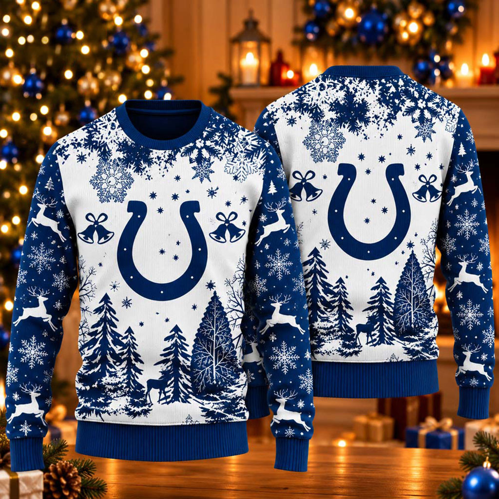 Indianapolis Colts 2026 Christmas Ugly Sweater Colts Merch Husband Christmas Gift Ideas 1 - Unicasport Indianapolis Colts 2026 Christmas Ugly Sweater Colts Merch Husband Christmas Gift Ideas
