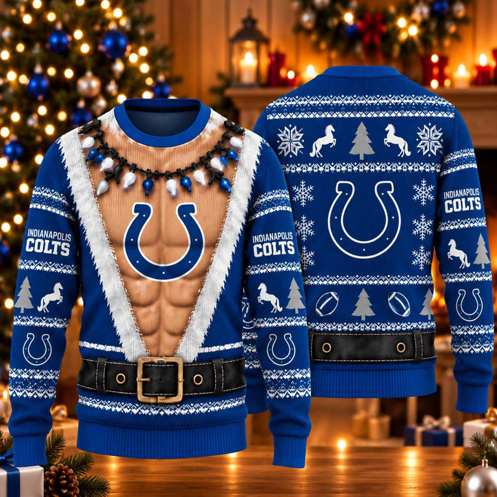 Indianapolis Colts Funny Body 2026 Christmas Ugly Sweater Colts Merch Christmas Gift Ideas 1 - Unicasport Indianapolis Colts Funny Body 2026 Christmas Ugly Sweater Colts Merch Christmas Gift Ideas