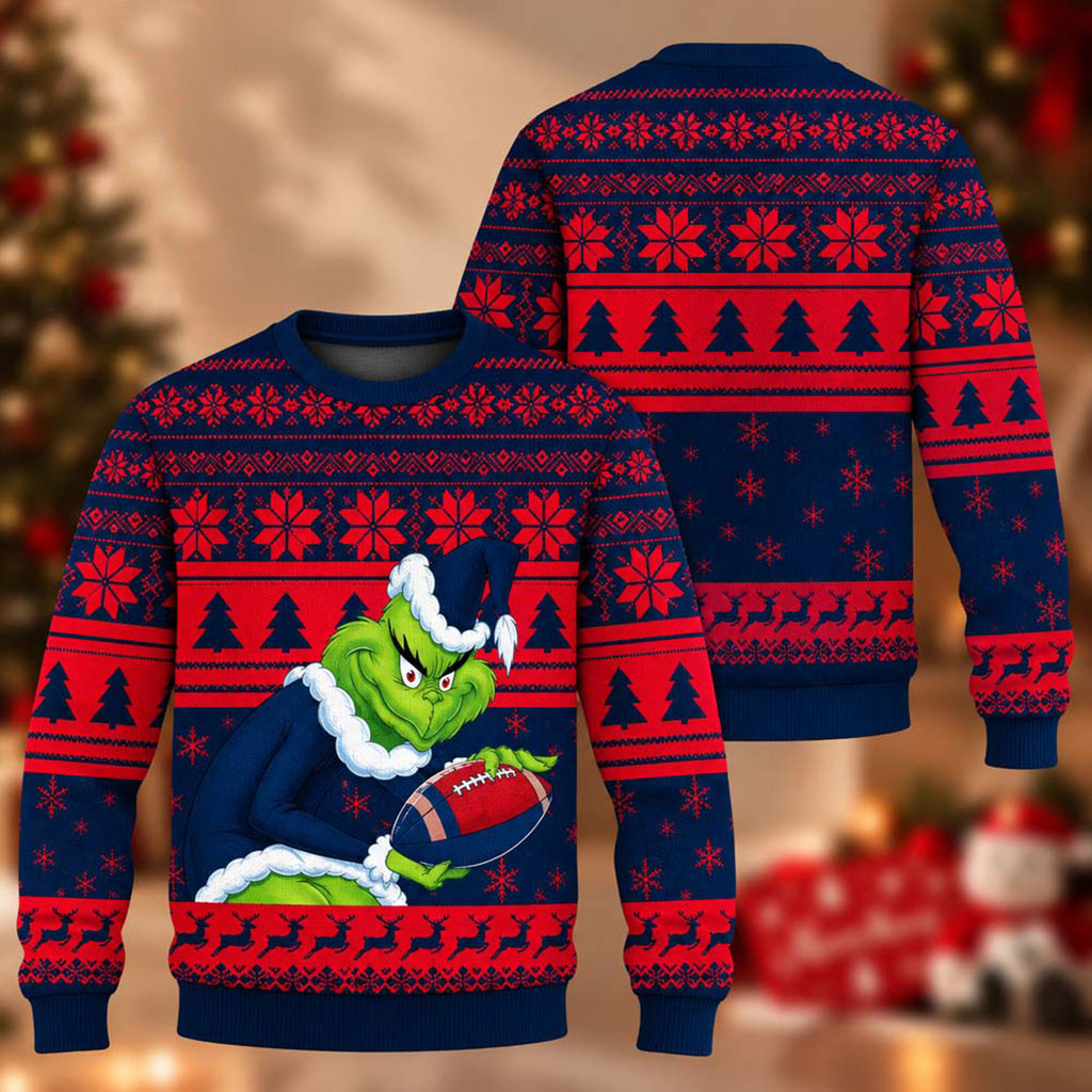 Ole Miss Rebels The Grinch 2026 Christmas Ugly Sweater Ole Miss Rebels Merch Gift For Him 1 - Unicasport Ole Miss Rebels The Grinch 2026 Christmas Ugly Sweater Ole Miss Rebels Merch Gift For Him