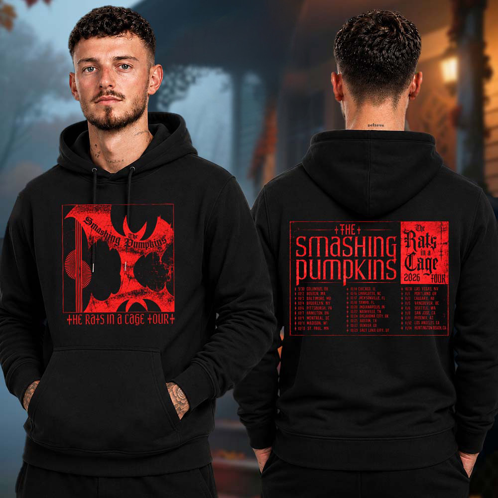 The Smashing Pumpkins Merch The Rats In A Cage Tour Hoodie Concert Clothing Ideas Fans Gifts