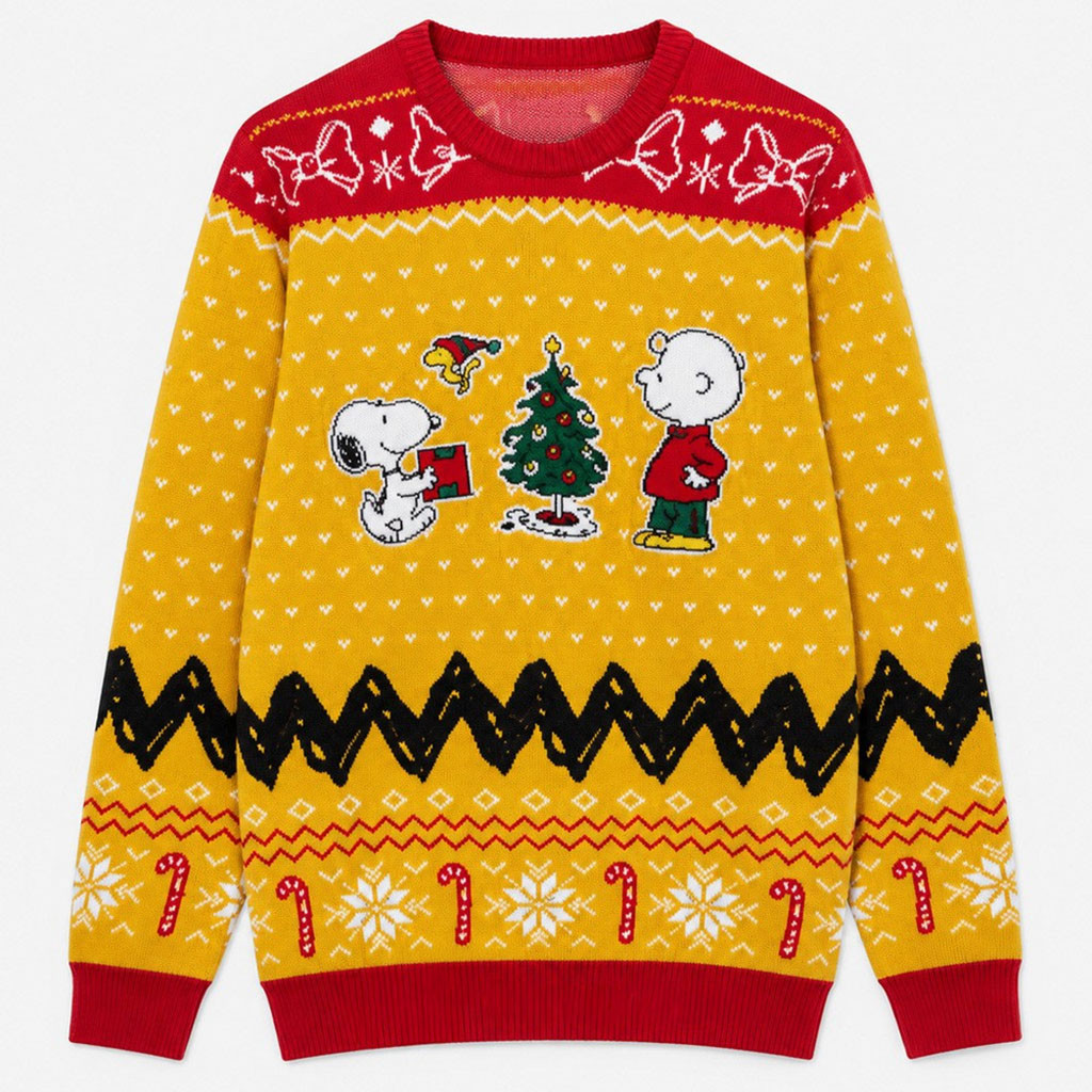 Snoopy And Charlie Brown Christmas Tree 2026 Ugly Christmas Sweater Festive Peanuts Apparel Gift 1 - Unicasport Snoopy And Charlie Brown Christmas Tree 2026 Ugly Christmas Sweater Festive Peanuts Apparel Gift