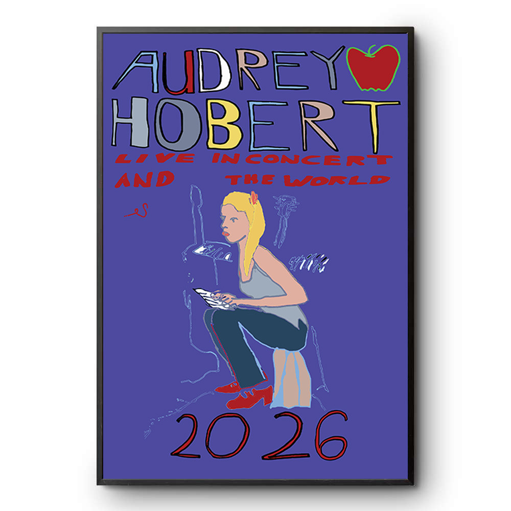 Audrey Hobert Merch Live In Concert And The World Poster Audrey Hobert Concert Event Posters