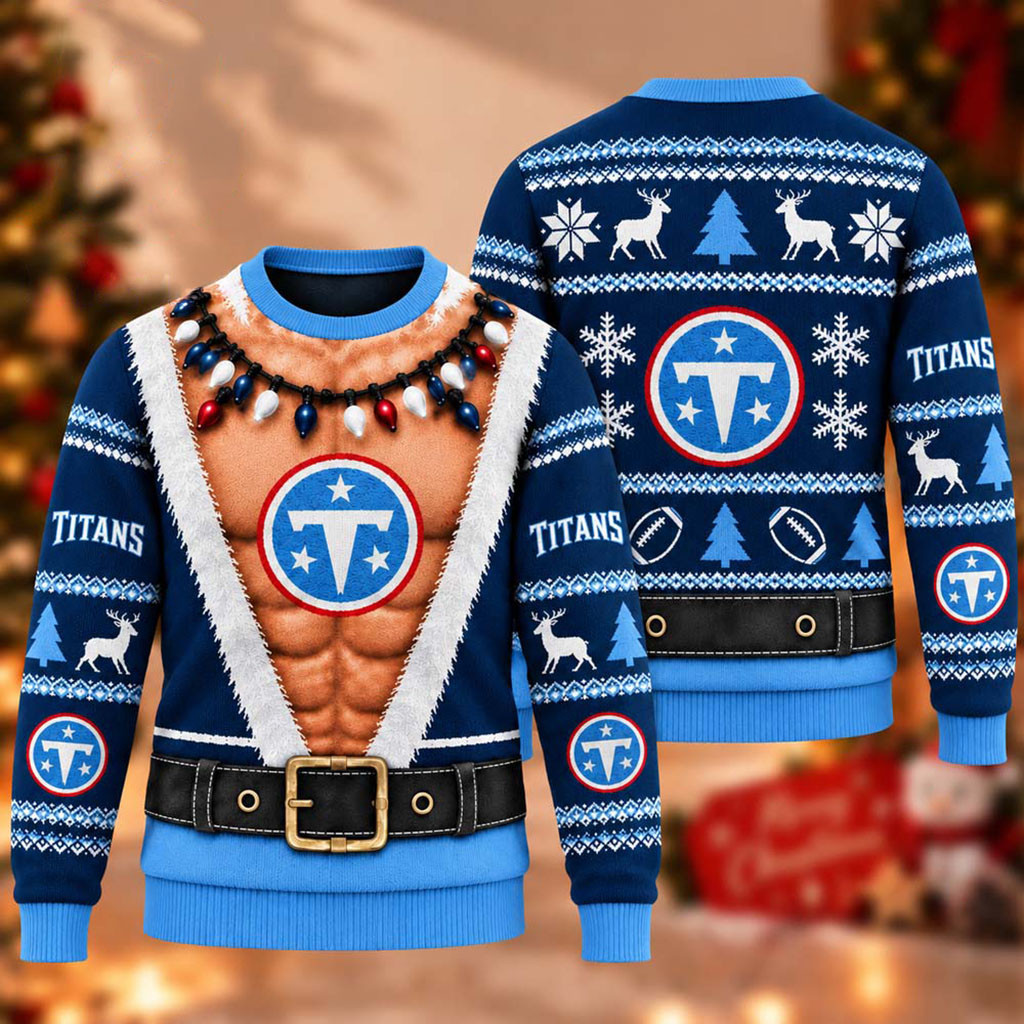 Tennessee Titans Funny Body 2026 Christmas Ugly Sweater Tennessee Titans Merch Fans Gifts 1 - Unicasport Tennessee Titans Funny Body 2026 Christmas Ugly Sweater Tennessee Titans Merch Fans Gifts