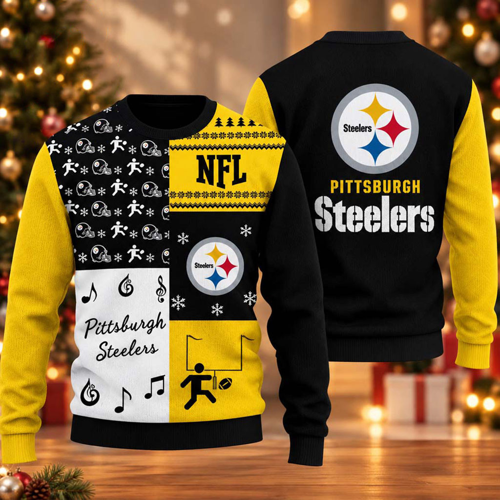Pittsburgh Steelers Football 2026 Ugly Xmas Sweater Steelers Merch Christmas Gift Ideas 1 - Unicasport Pittsburgh Steelers Football 2026 Ugly Xmas Sweater Steelers Merch Christmas Gift Ideas