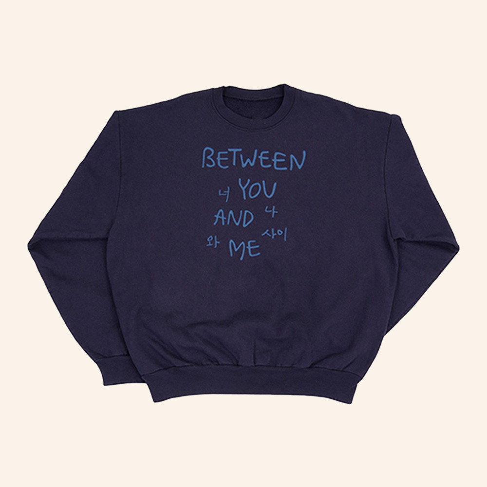 RM x SFMOMA Merch Between You And Me Sweatshirt RM Exhibition Apparel Gift For Army 1 - Unicasport RM x SFMOMA Merch Between You And Me Sweatshirt RM Exhibition Apparel Gift For Army