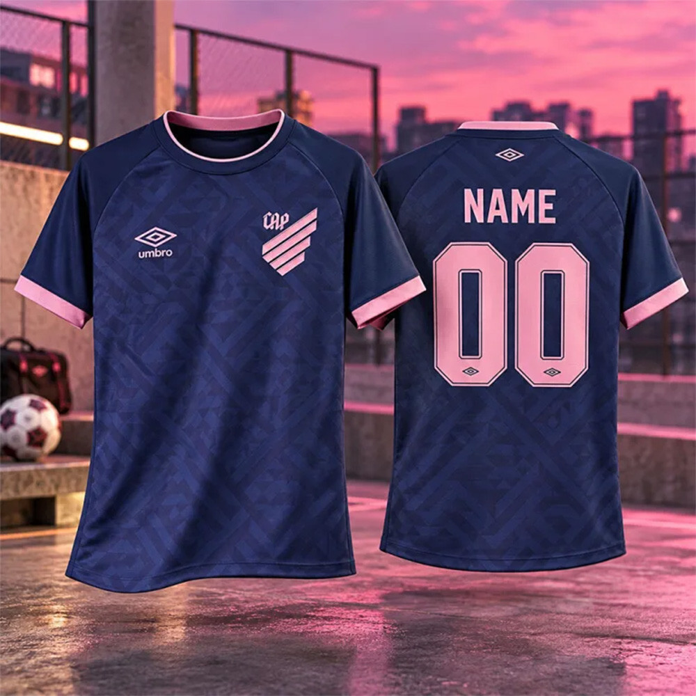 Custom Athletico Paranaense 2026 Pink October Jersey Serie A Teams Soccer Kits Gifts Ideas