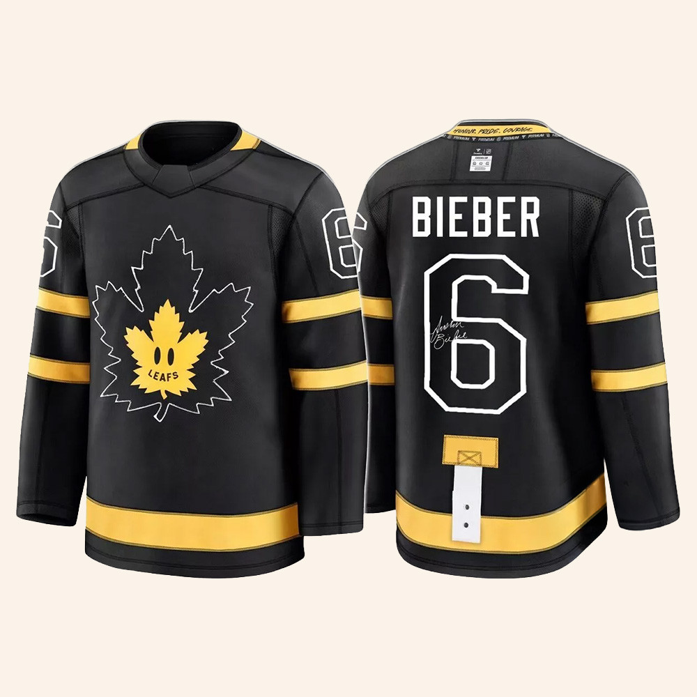 Justin Bieber X Toronto Maple Leafs Hockey Jersey Maple Leafs Merch Gifts For Beliebers 1 - Unicasport Justin Bieber X Toronto Maple Leafs Hockey Jersey Maple Leafs Merch Gifts For Beliebers