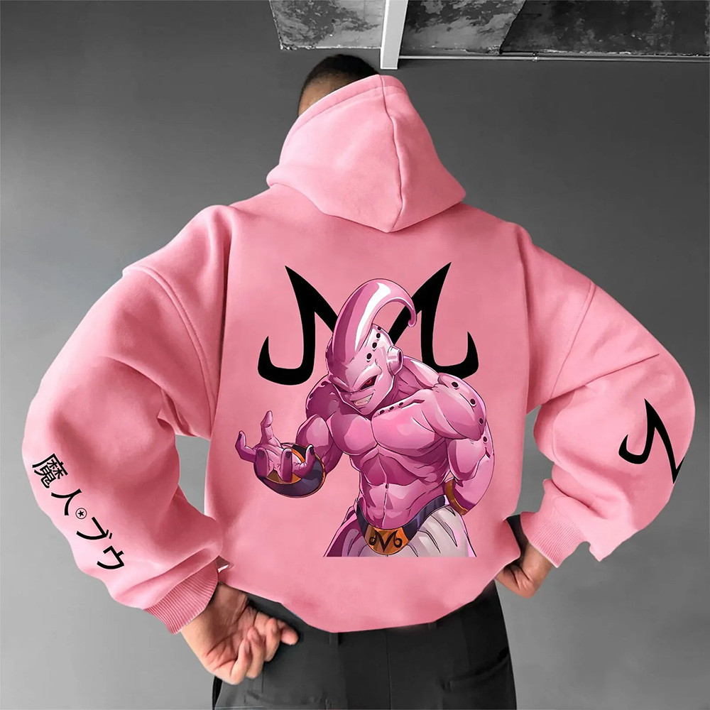 Majin Buu Dragon Ball Z Hoodie Dragon Ball Z Merch Anime Apparel Majin Buu Lovers Gifts 1 - Unicasport Majin Buu Dragon Ball Z Hoodie Dragon Ball Z Merch Anime Apparel Majin Buu Lovers Gifts