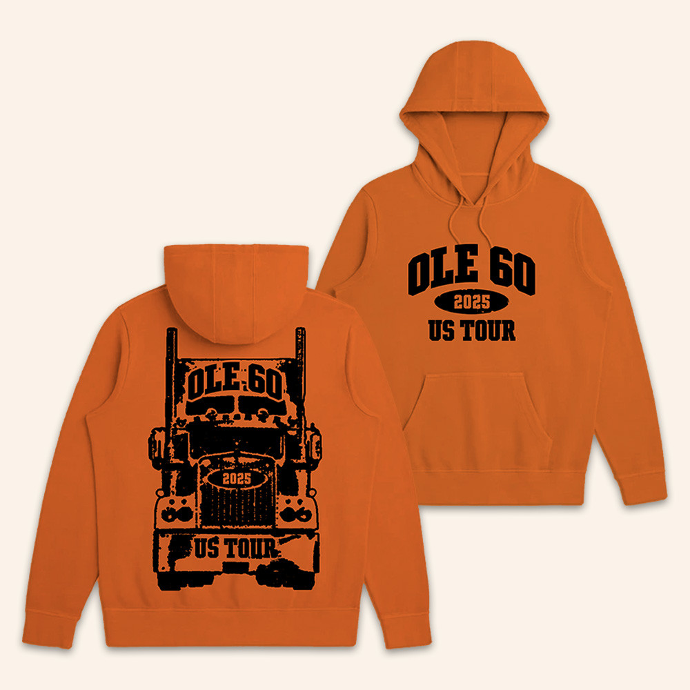 Ole 60 Merch US Tour Orange Hoodie Ole 60 Concert Clothing Ideas Gifts For Country Lovers 1 - Unicasport Ole 60 Merch US Tour Orange Hoodie Ole 60 Concert Clothing Ideas Gifts For Country Lovers