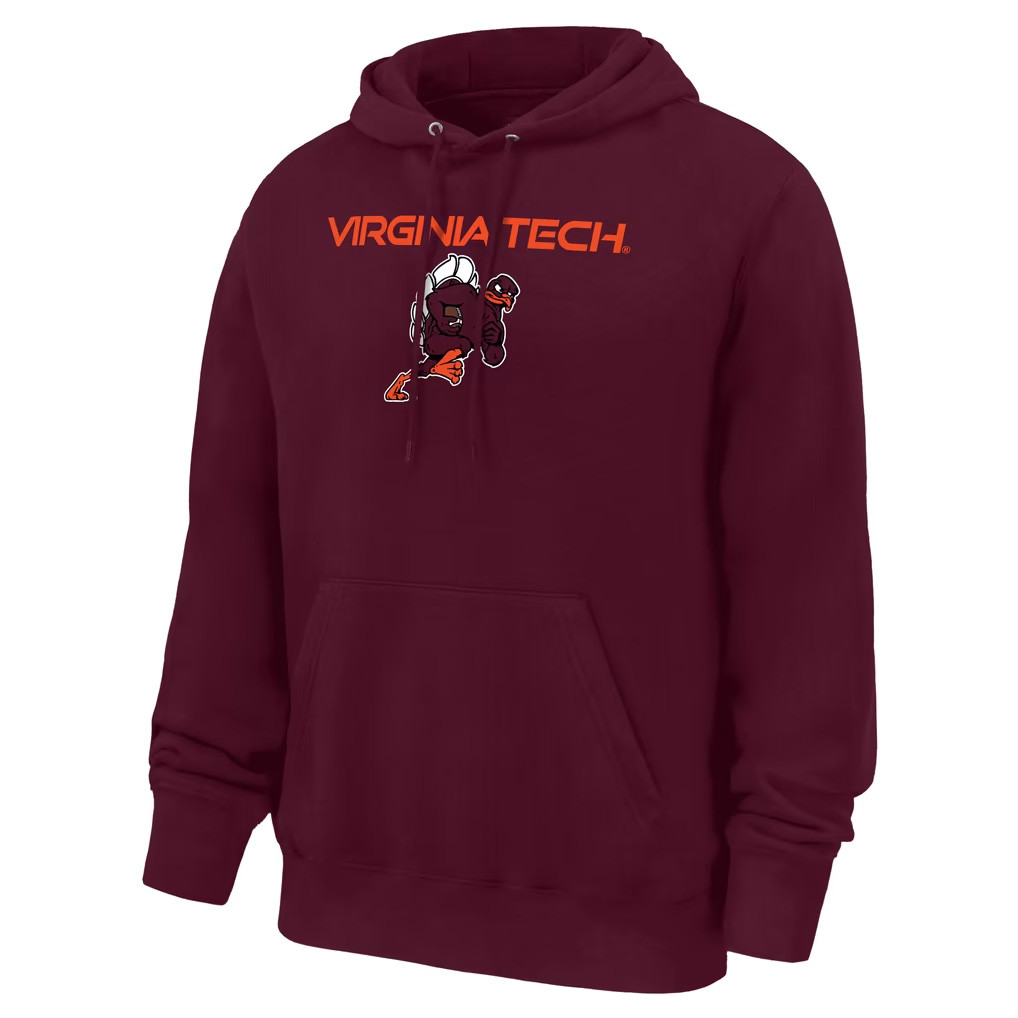 Virginia Tech Merch 2026 Virginia Tech Hokies Rushing Hokie Club Hoodie Cool Football Gifts 1 - Unicasport Virginia Tech Merch 2026 Virginia Tech Hokies Rushing Hokie Club Hoodie Cool Football Gifts