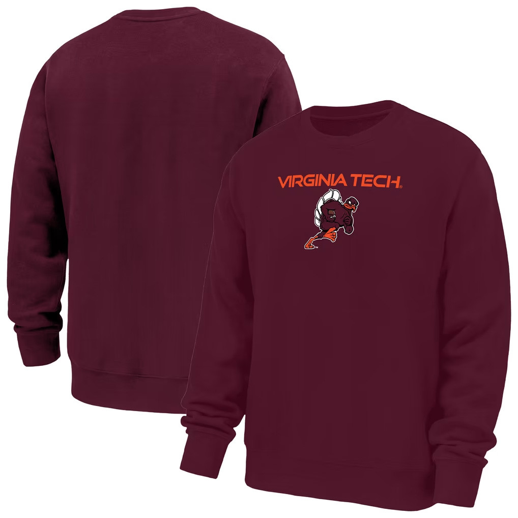 Virginia Tech Merch 2026 Virginia Tech Hokies Rushing Hokie Club Sweatshirt Football Fan Gifts 1 - Unicasport Virginia Tech Merch 2026 Virginia Tech Hokies Rushing Hokie Club Sweatshirt Football Fan Gifts