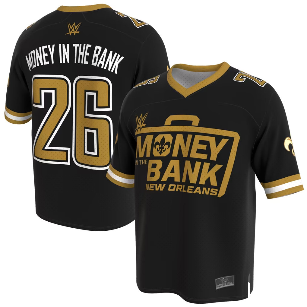 WWE Merch 2026 Money In The Bank Football Jersey Gift Ideas For Wrestling Fans 1 - Unicasport WWE Merch 2026 Money In The Bank Football Jersey Gift Ideas For Wrestling Fans