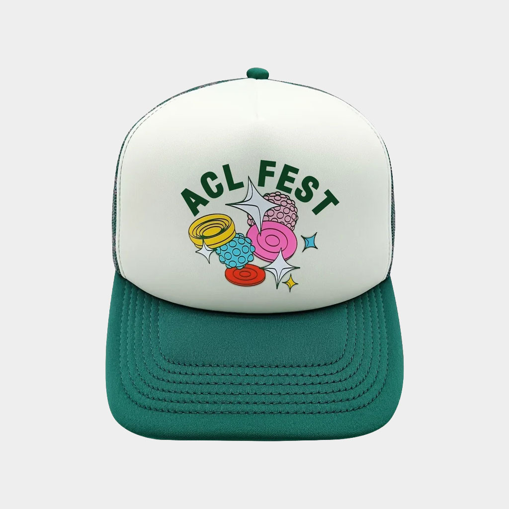 ACL Merch Austin City Limits Festival 2026 Poster Trucker Hat Music Related Gifts