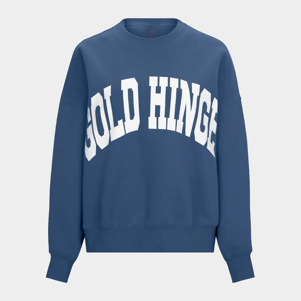 Gold Hinge Sweatshirt Logo Streetwear Clothing Gold Hinge Merch Birthday Gift For Friends 1 - Unicasport Gold Hinge Sweatshirt Logo Streetwear Clothing Gold Hinge Merch Birthday Gift For Friends