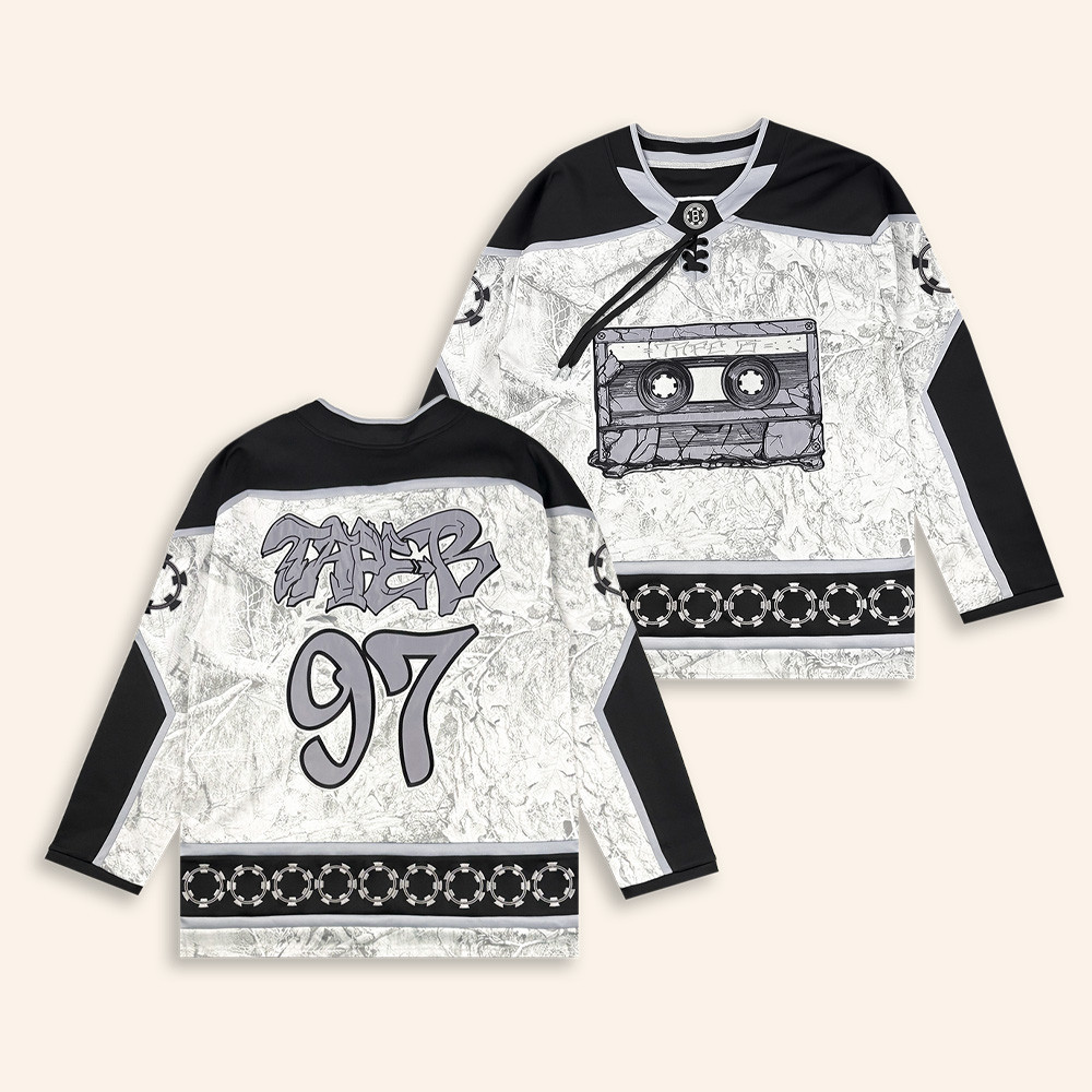 Tape B Merch Pixel Hockey Jersey Tape B Concert Tour Apparel Unique Gifts For Him 1 - Unicasport Tape B Merch Pixel Hockey Jersey Tape B Concert Tour Apparel Unique Gifts For Him