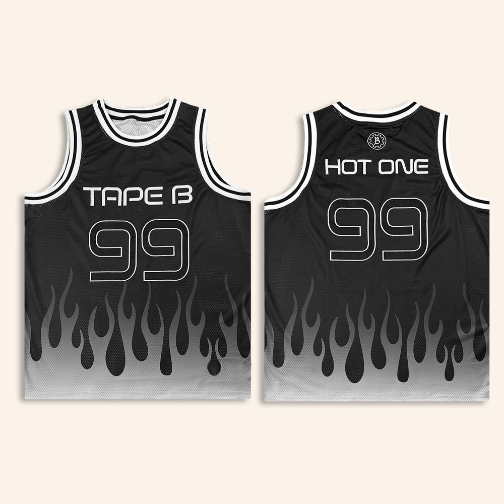 Tape B Merch Hot One Basketball Jersey Tape B Concert Apparel EDM Lovers Gifts