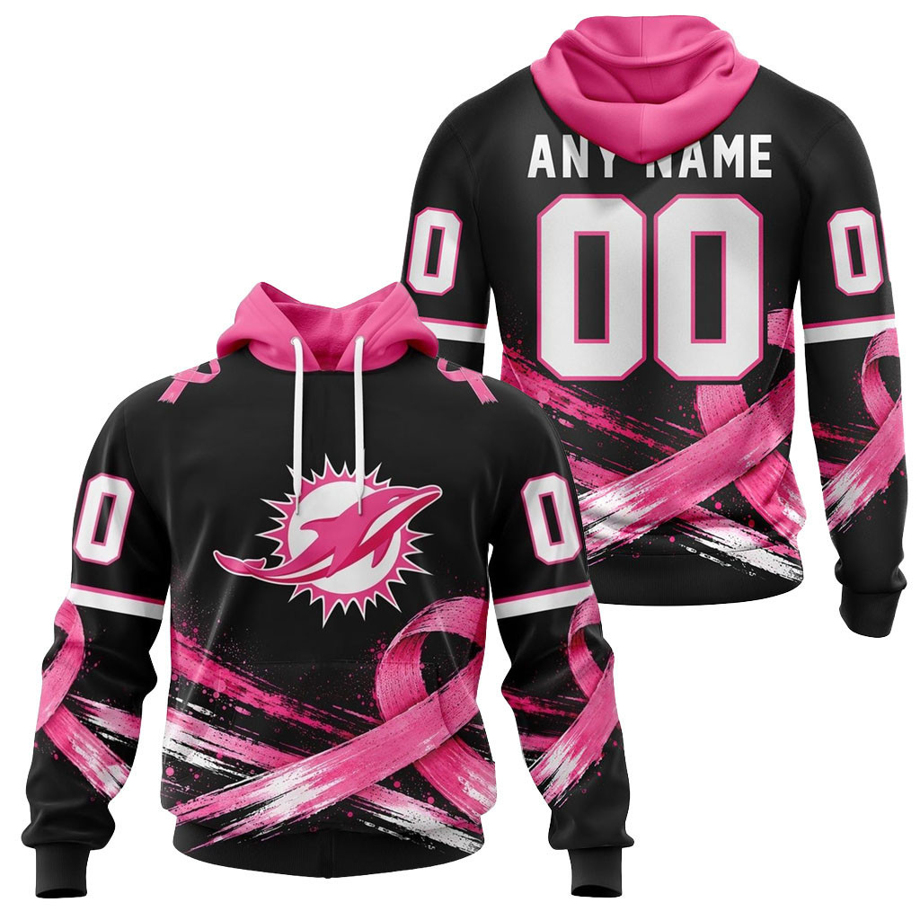 Personalized Miami Dolphins Pink Fights Breast Cancer 2026 Hoodie Miami Dolphins Merch Gifts 1 - Unicasport Personalized Miami Dolphins Pink Fights Breast Cancer 2026 Hoodie Miami Dolphins Merch Gifts